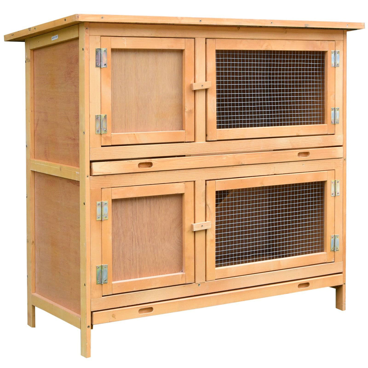 Solid Wood Rabbit Hutch P406