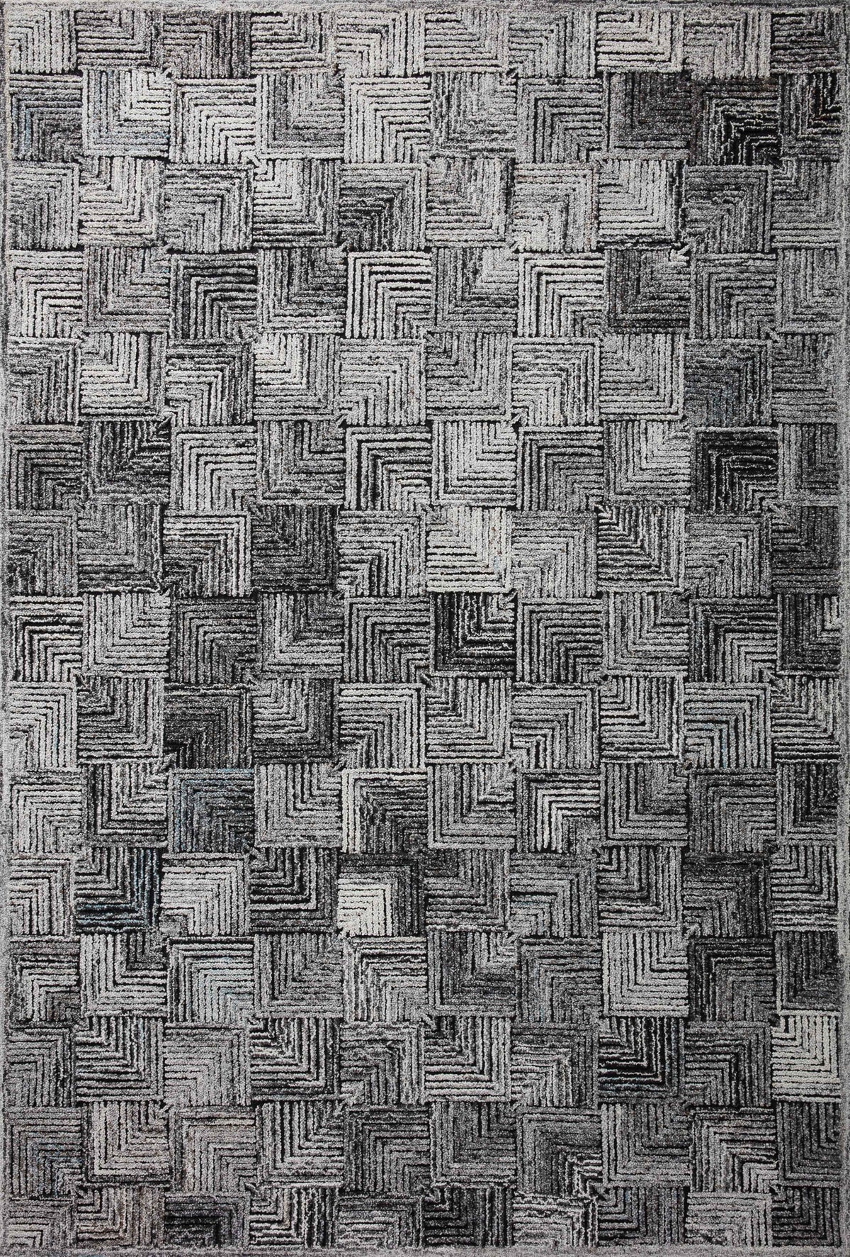 Silver 9'3 x 13' Rug Q794
