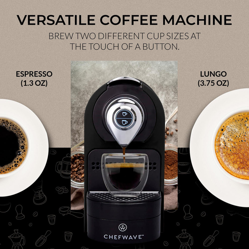Espresso Machine for Nespresso Capsules with Holder and Cups I87713