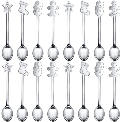 32 Pieces Stainless Steel Spoon Set Y53019