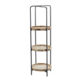 Brown Wood 3-Tier Shelving Unit V514525