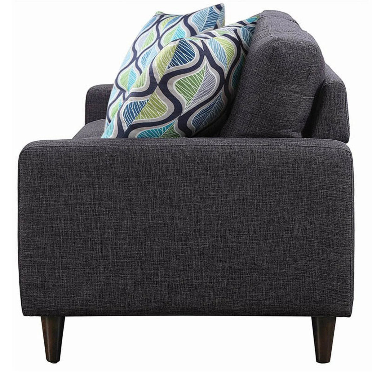 Grey 3-piece Living Room Set A6755