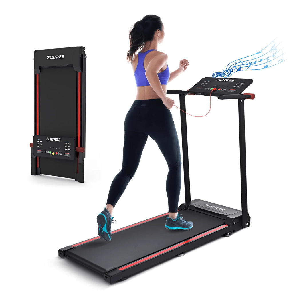 Folding Treadmill with 12 Preset Programs, 3.0 HP and 220 LBS Capacity N890
