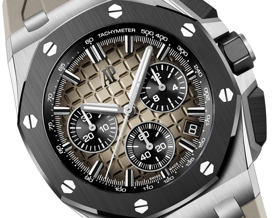Smoked Light Brown Dial Chronograph 43mm J81222