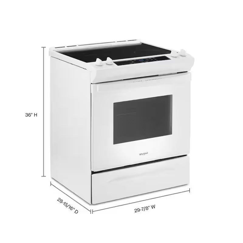 4.8 cu. ft. Electric Range in White J741837