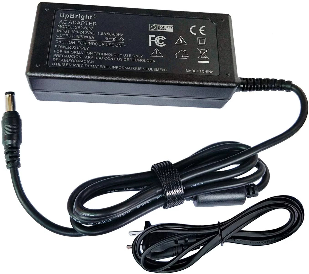 12V 5A 60W AC DC Adapter Power Supply E1478