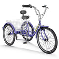 7 Speed Adult Tricycle with Basket & Dual Braking System V329049