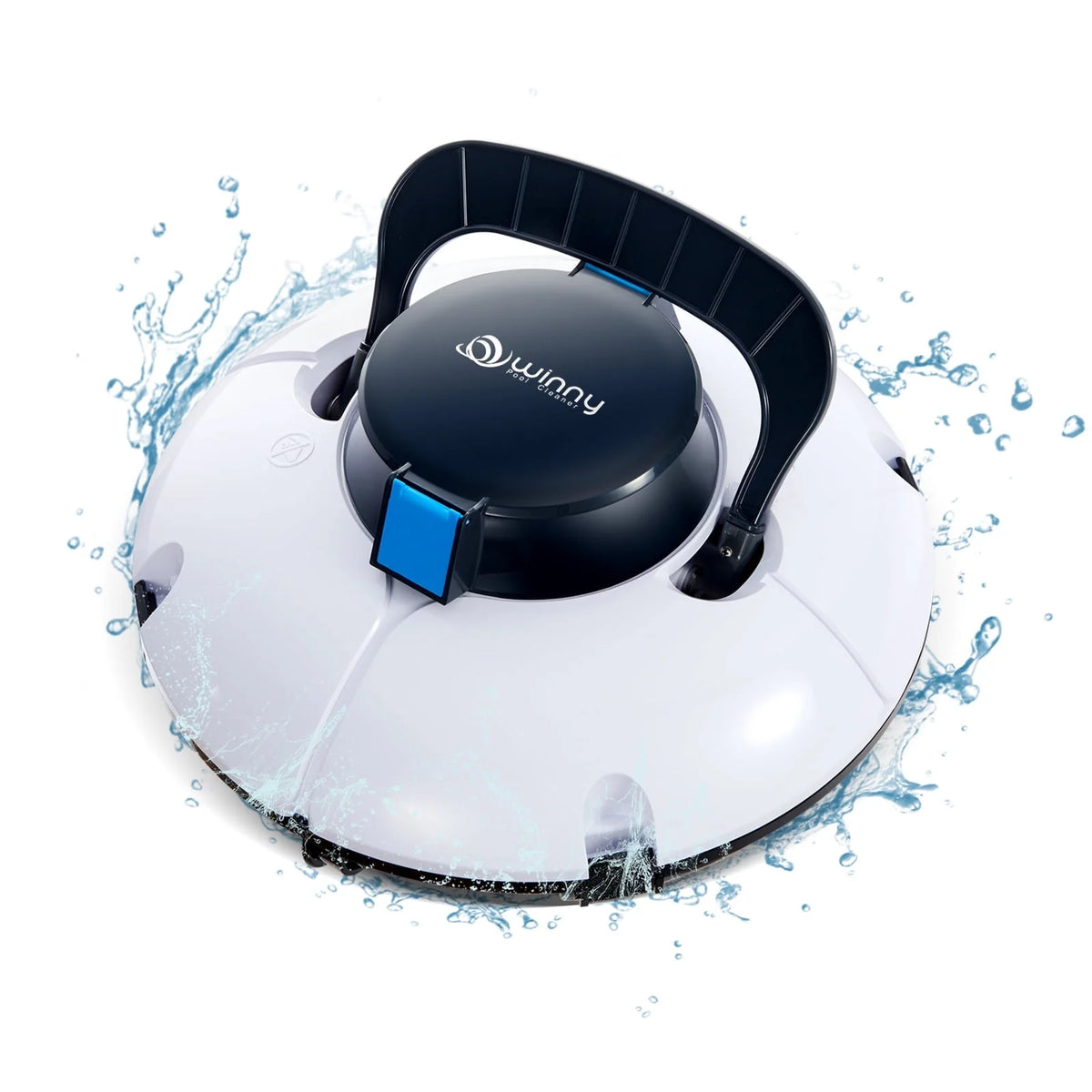 Cordless Robotic Pool Cleaner with Dual Suction Ports Y9141