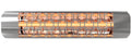 1500 Watt Plug-In Electric Infrared Heater Stainless Steel D459