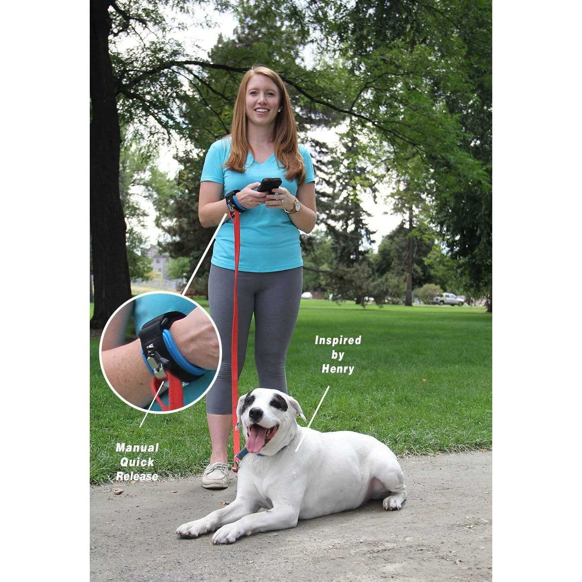 Hands Free Dog Leash Wristband R9391