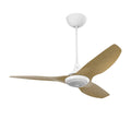 52 Ceiling Fan with Caramel Aluminum Blades and White Finish G243426