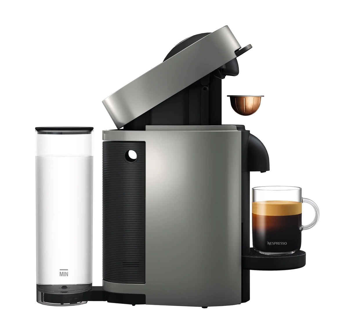 Gray Coffee and Espresso Machine I476