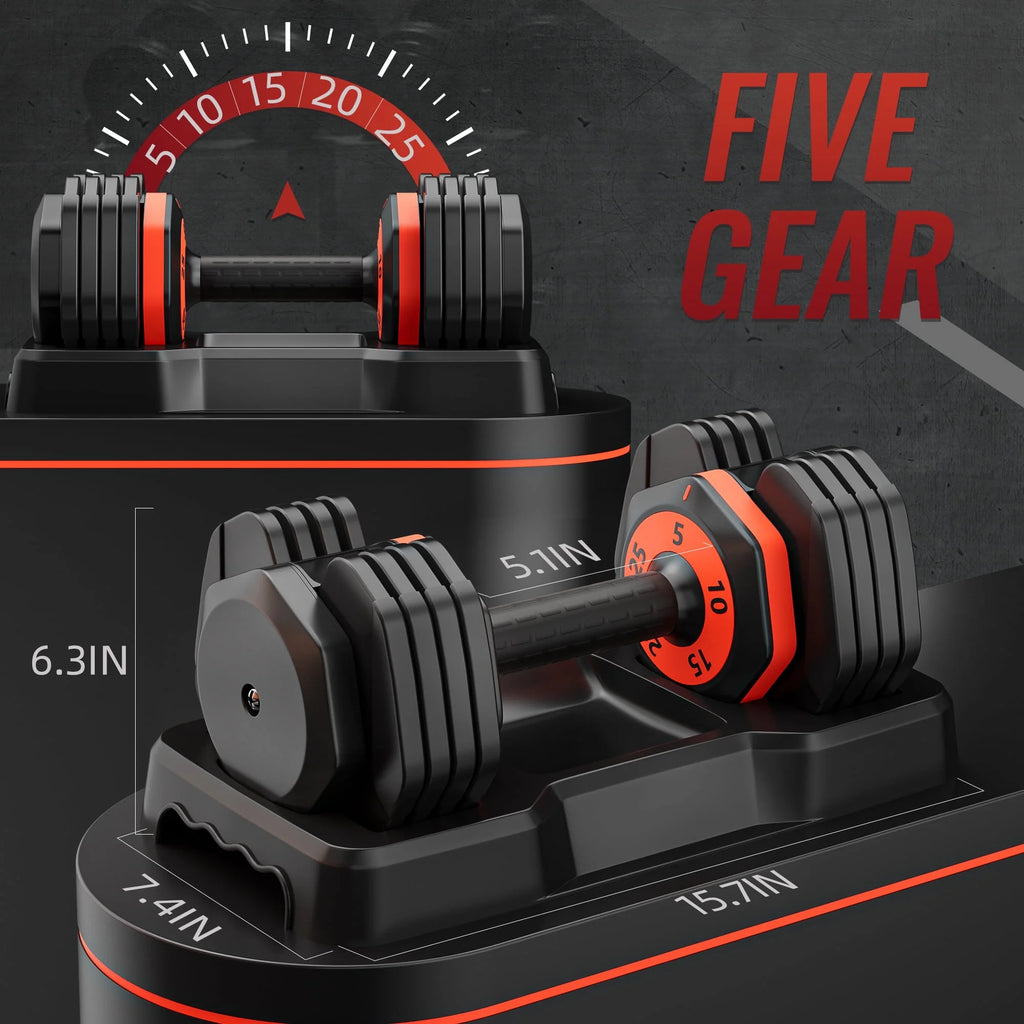 Adjustable Single Dumbbell 25 LB F688