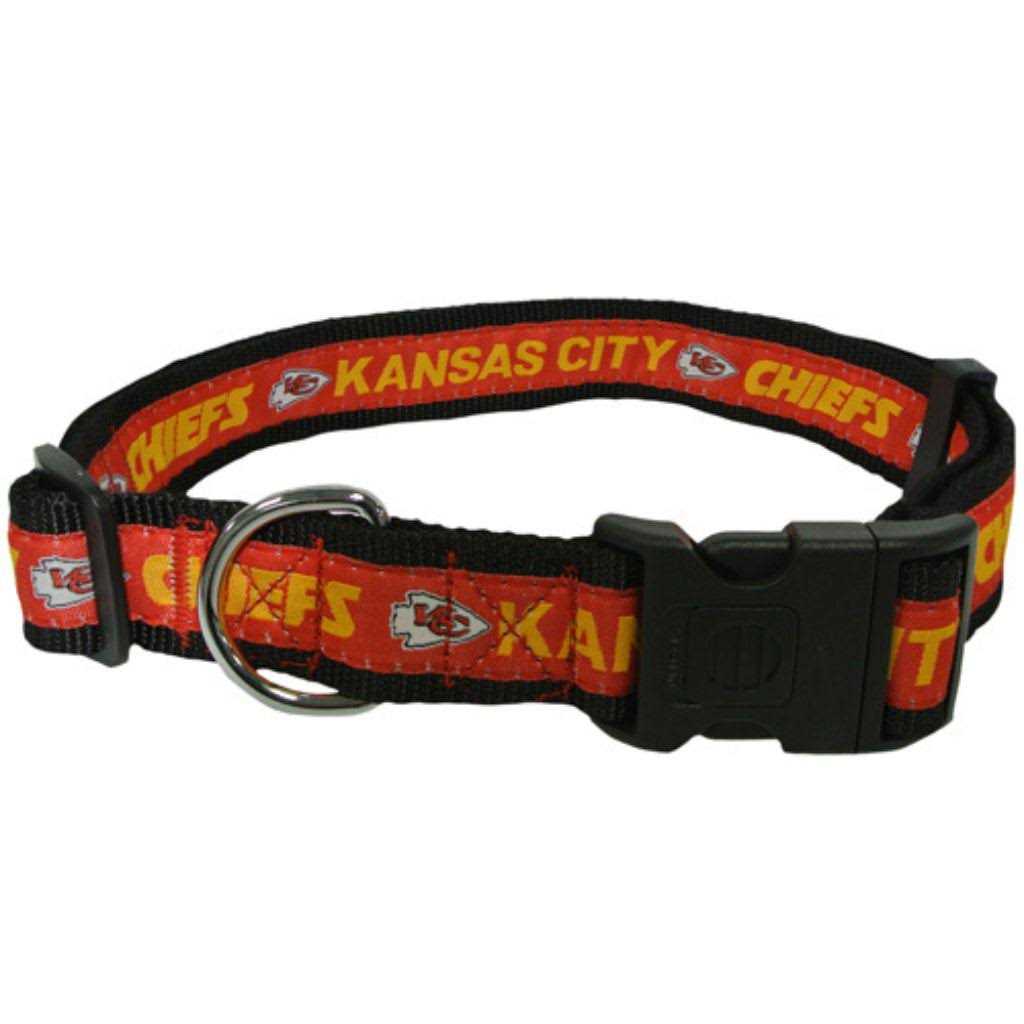 Kansas City Chiefs Dog Collar L7503