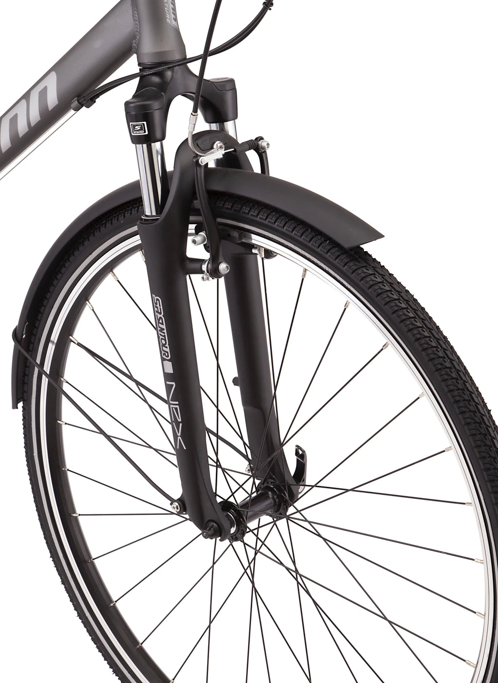 21 Speeds Hybrid Bike 700c Wheels Grey W97463