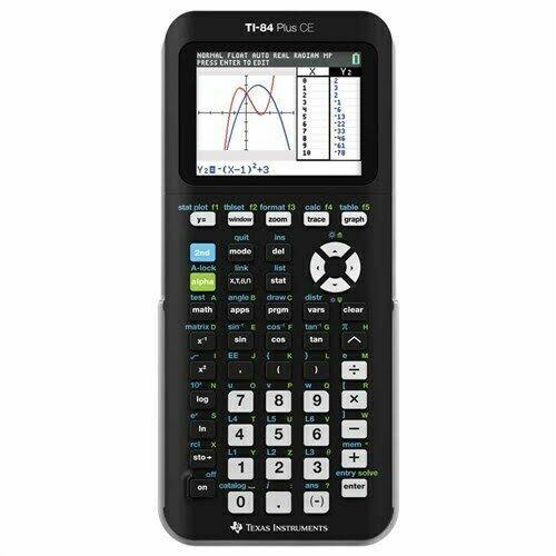Black Battery Powered Graphing Calculator U226983