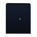 3 Shelf Storage Cabinet in Black D177