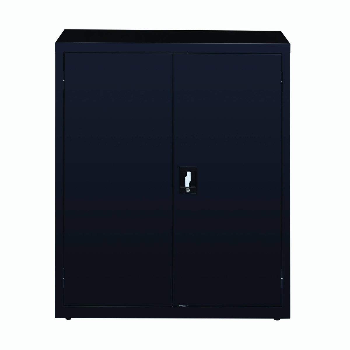 3 Shelf Storage Cabinet in Black D177