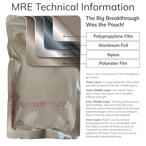 Beef Chicken & Pork Combo MRE Entrees 18-Pack F46502