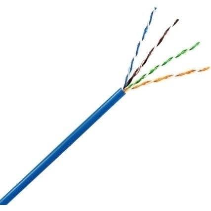 Cat-5e UTP Solid Riser CMR Cable 1,000ft Red B724
