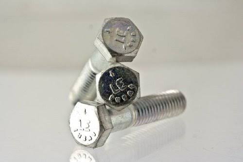 7/8-14 x 4 Grade 5 Hex Cap Screw Zinc Plated (45) T61363