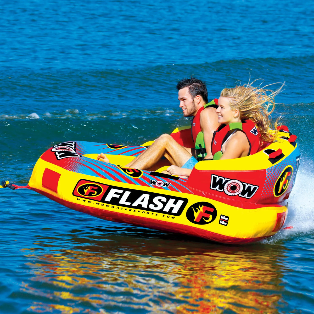 1-2 Rider Towable Tube with Cockpit Seating C285