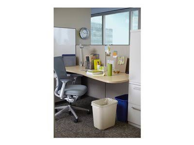 Beige 7 Gallons Fire Resistant Wastebasket H18522