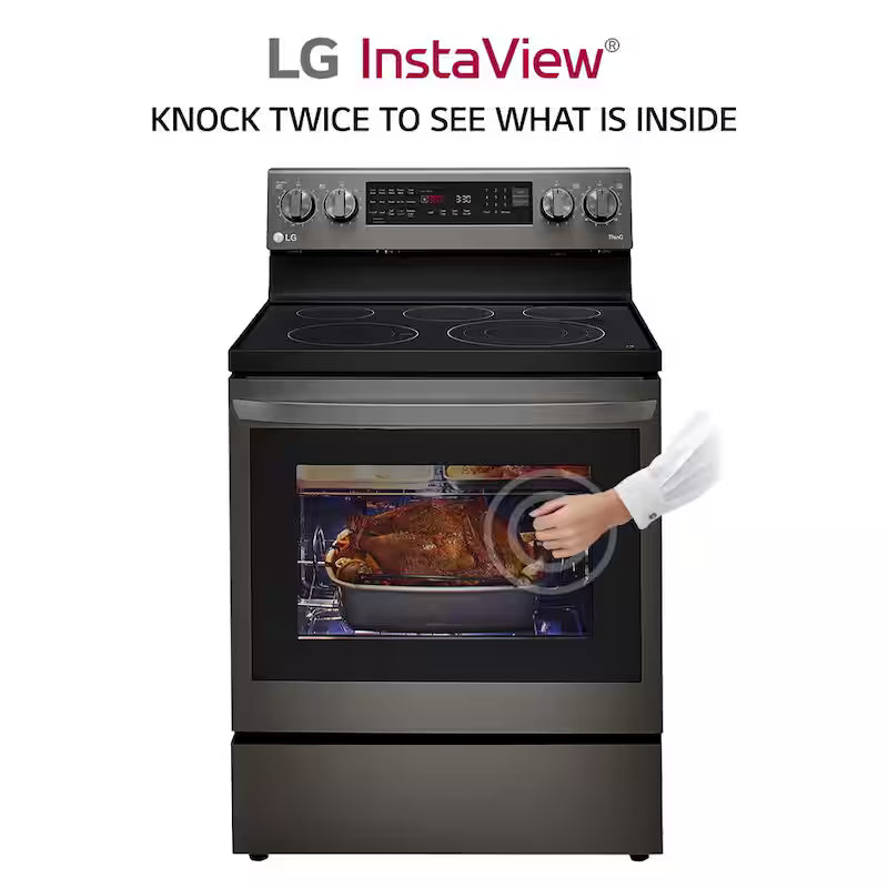 6.3 cu. ft. Electric Range Single Oven with Air Fry L65562