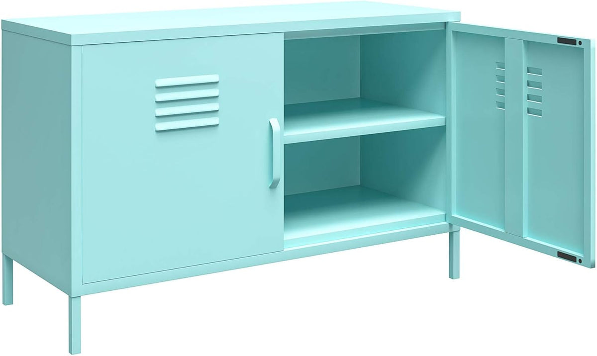 2 Door Metal Locker Accent Cabinet P267831