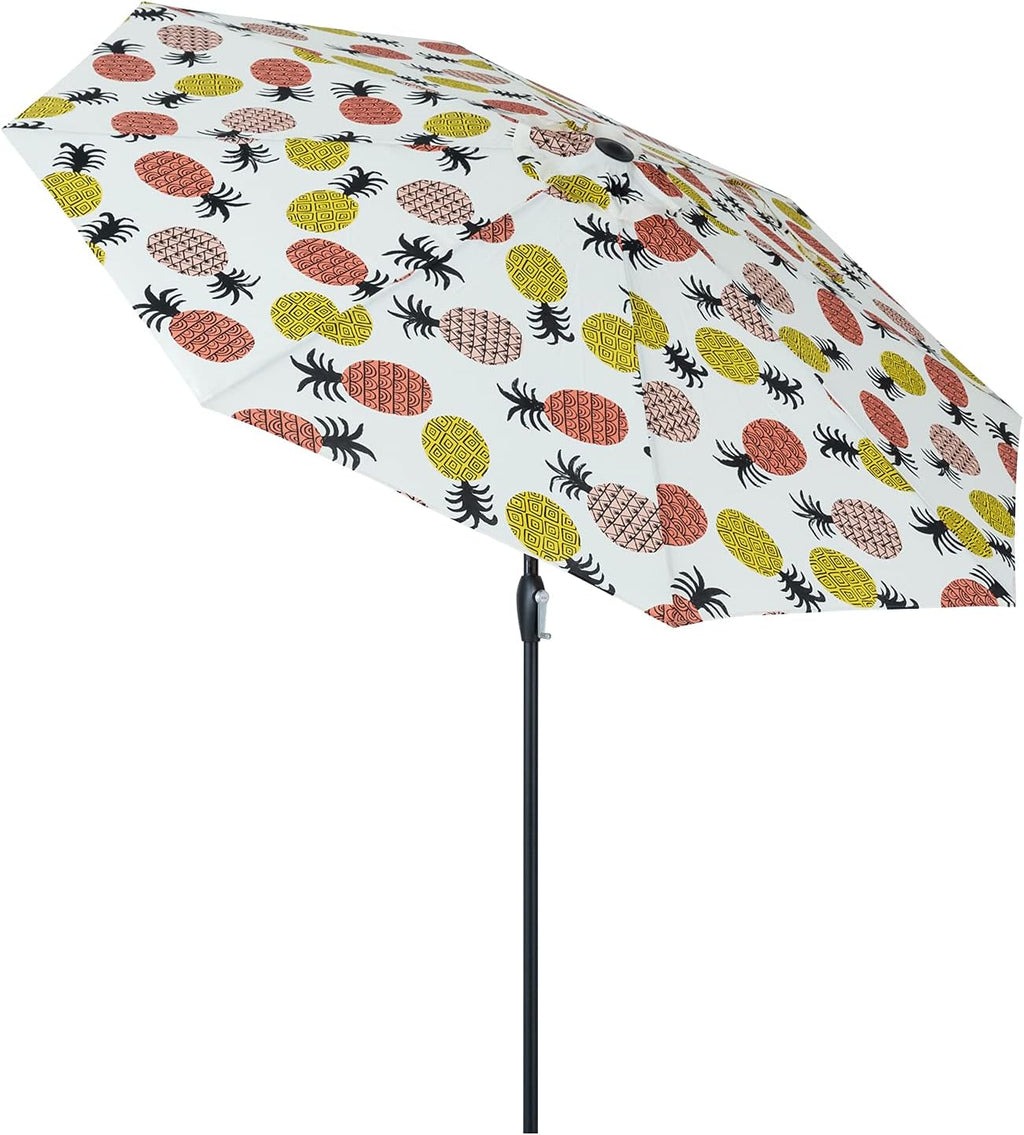 10' Outdoor Patio Table Umbrella with Auto Tilt and Crank J485992