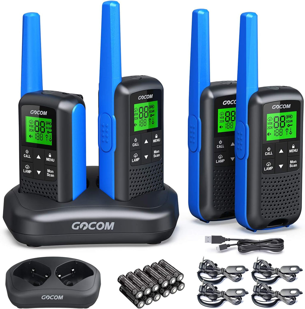 Long Range Walkie Talkies 4Pack X834904