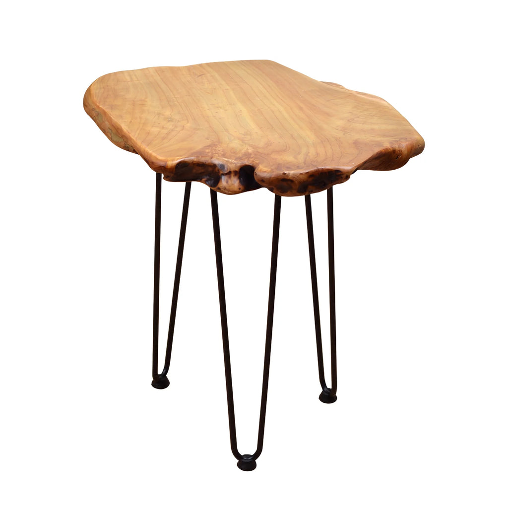 Natural Wood End Table U73299