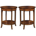 Solid Wood End Table Set of 2 M9367