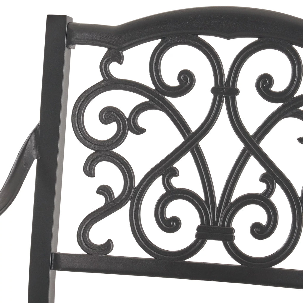 Set of 4 Aluminum Barstools N965
