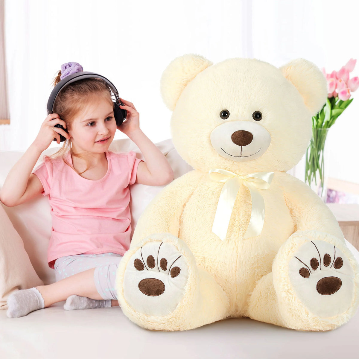 36" Giant Teddy Bear Stuffed Animal Plush Toy J97753