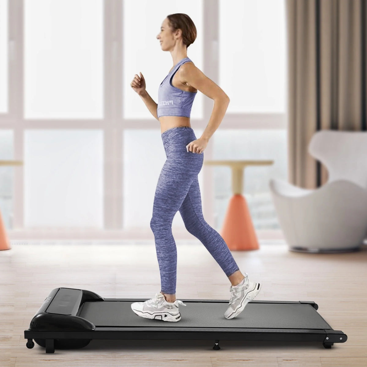 Portable Electric Treadmill with Remote Control V7748