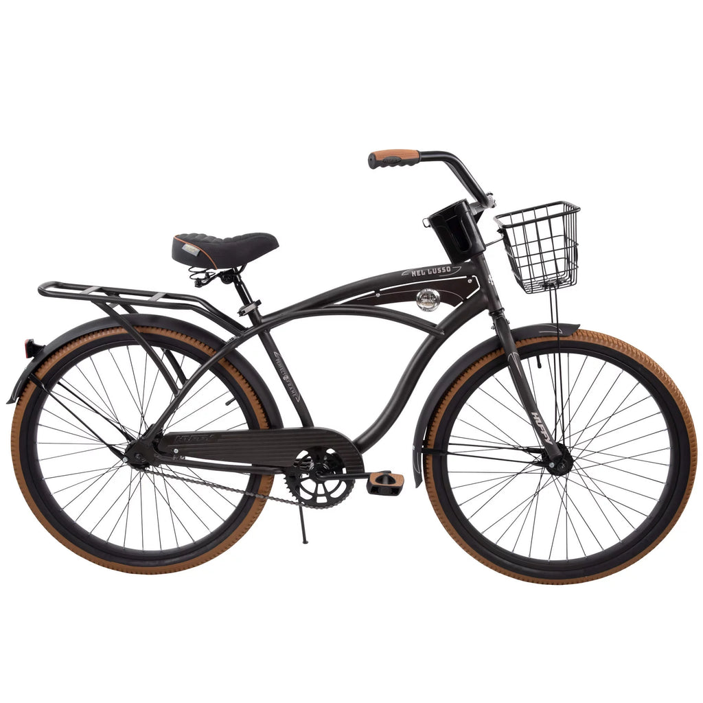 Charcoal 26 In. Single-Speed Cruiser Bike V1144