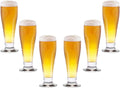 Clear 10.5 Oz Pilsner Glasses Set of 6 A66224