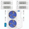 42,000 BTU 4 Zone Ceiling Cassette Ductless Air Conditioner and Heat Pump Z6412