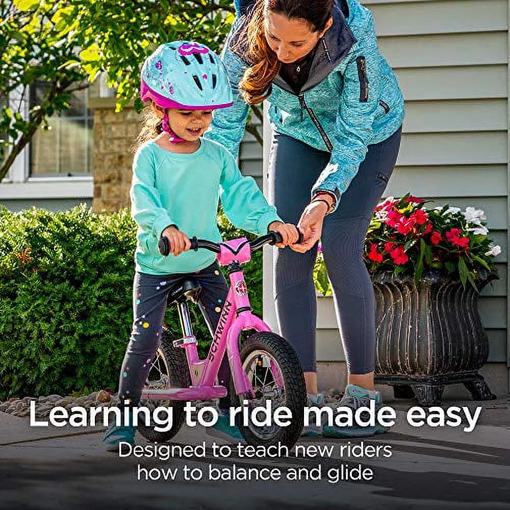Pink 12-Inch Balance Bike X305346