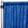 Velvet 14Ft H X 52" W Drape/Backdrop Curtain Panel - Royal Blue L95647