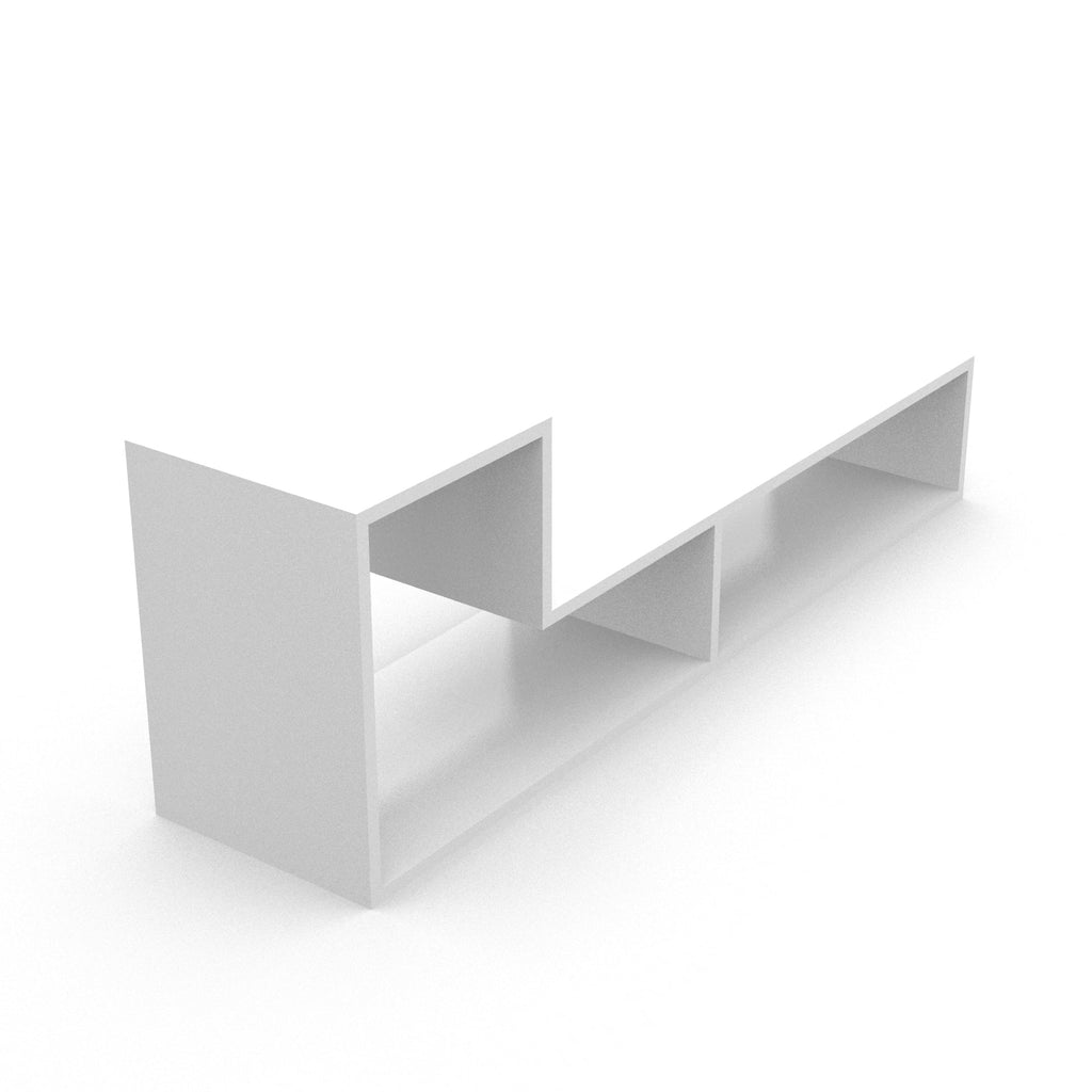L Shape TV Console Table Set of 2 B62614