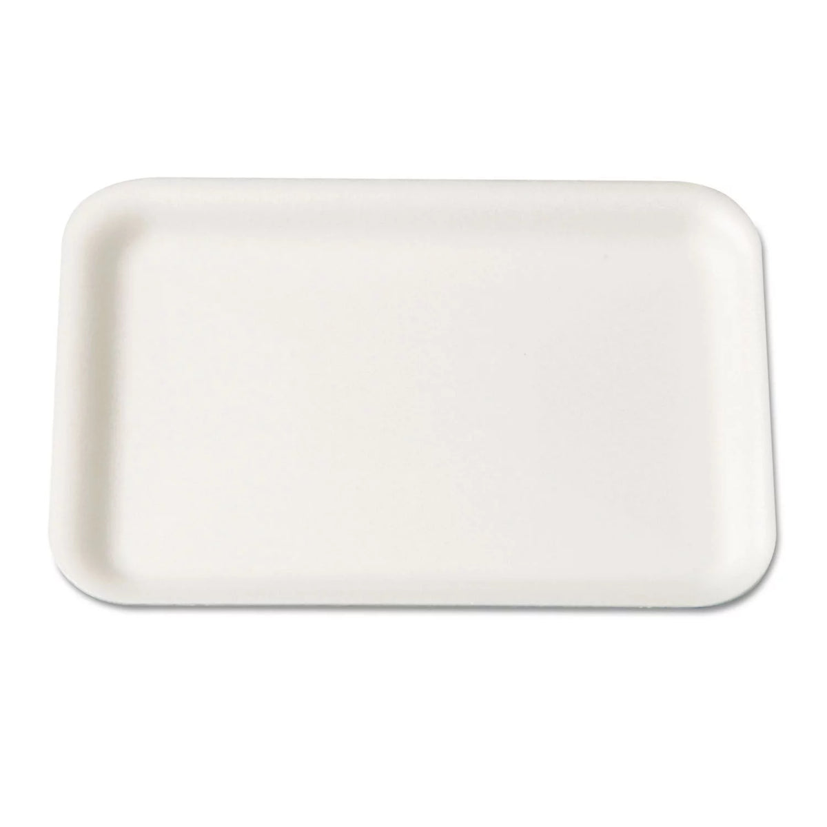 White Foam Food Tray 125-Pack K653411