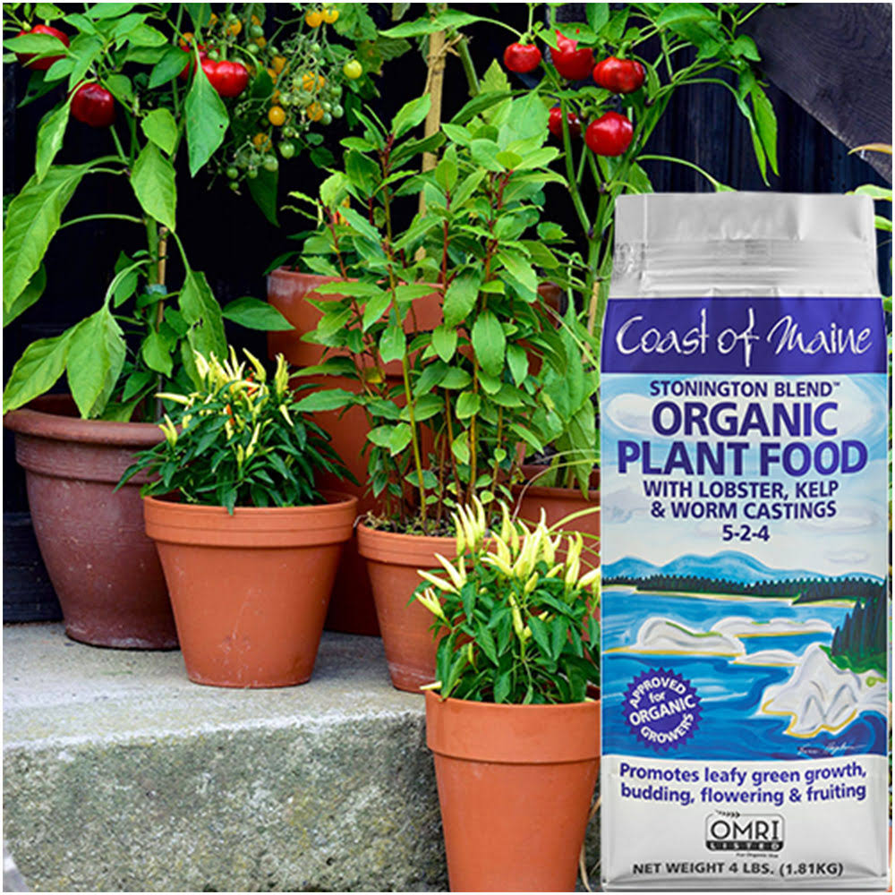 Organic Plant Food 4 Pound Bag 8 Pack V61599