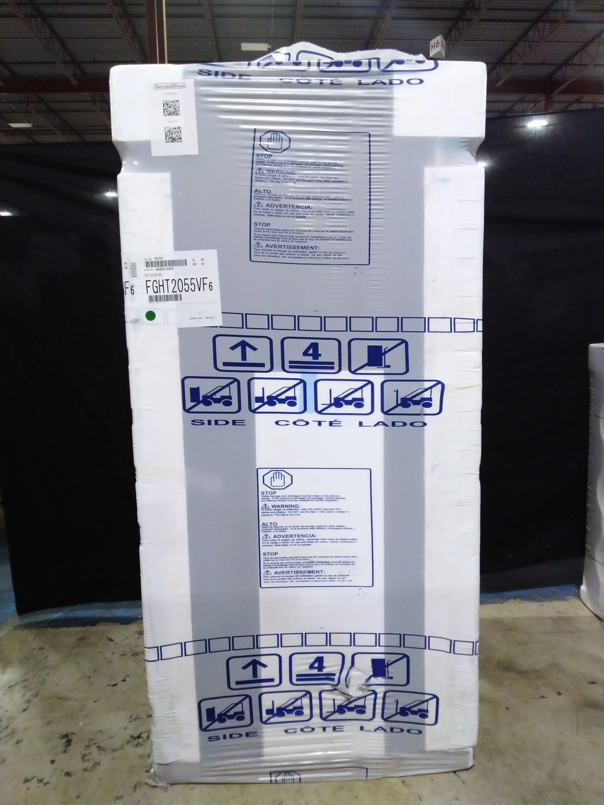 30 In. 20.0 Cu. Ft. Stainless Steel Top Freezer Refrigerator M1167