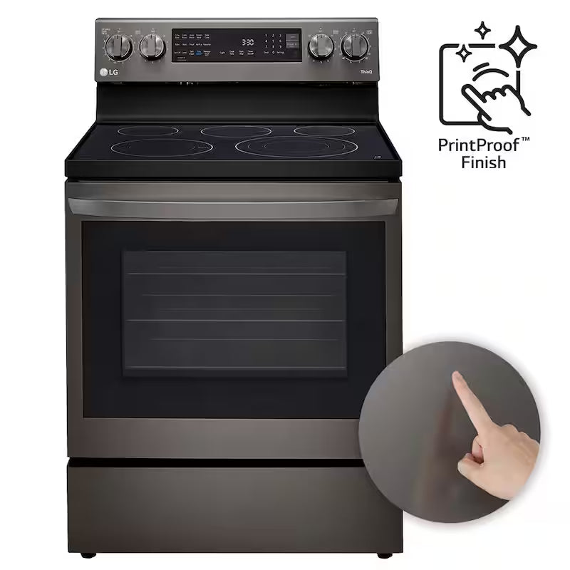 6.3 cu. ft. Electric Range Single Oven with Air Fry L65562