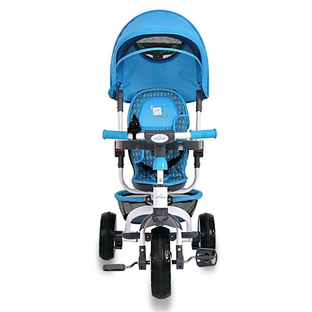 4-in-1 Detachable Baby Stroller Tricycle with Canopy H348022