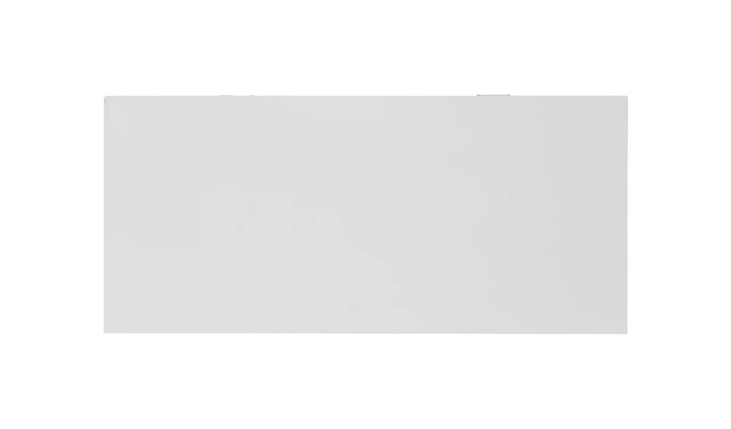 2-Drawer White Writing Desk P784210