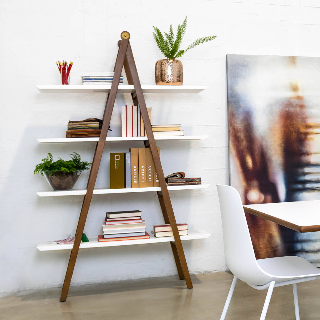 Solid Wood A-Frame Shelf G35689