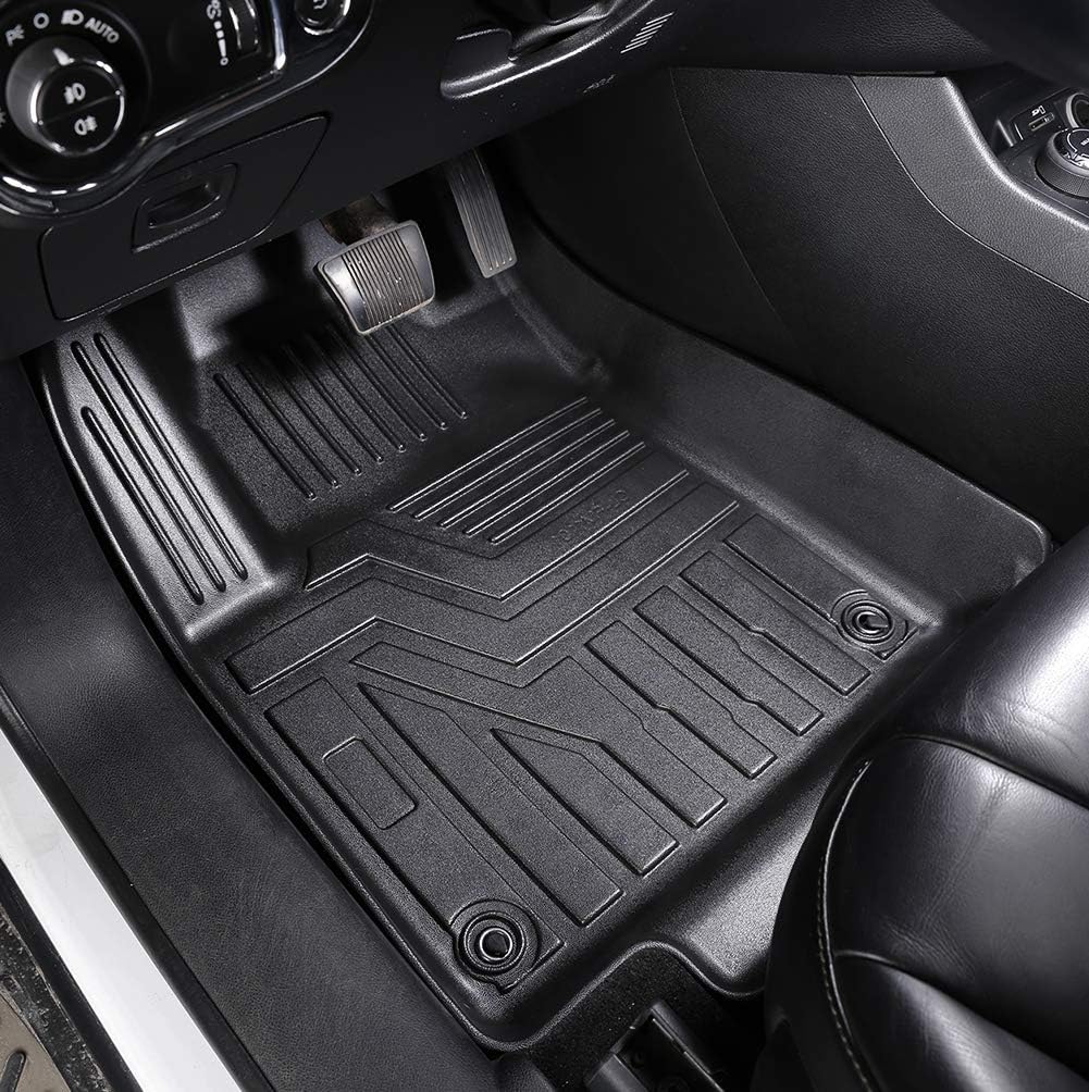 Custom Fit TPV 3D Car Floor Liners 1st & 2nd Row Full Set I602471